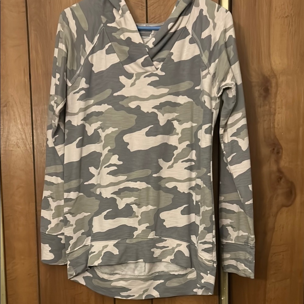 Camouflage Long Sleeve Hoodie